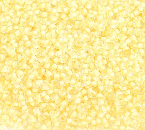 10/0 pale yellow clear
