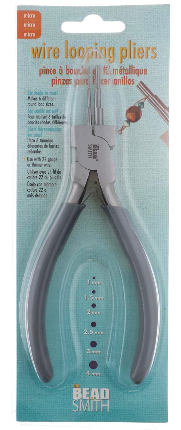 6 step wire looping plier small loops - micro smaller loops