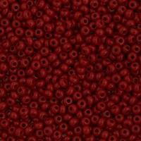 6/0 Medium DK red opaque