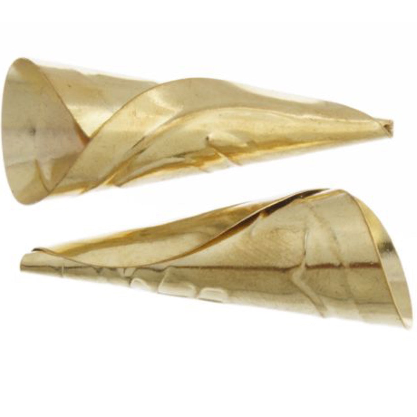 Cones Embossed 45mm Aluminum Brass Tulip Wow Pattern