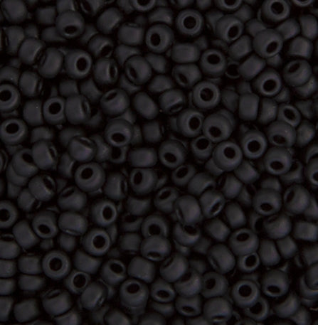 11/0 Black Matte 22g (0401FV)