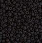 11/0 Black Matte 22g (0401FV)