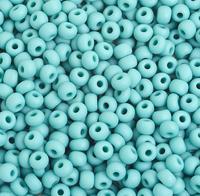 6/0 turquoise op matte