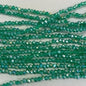 Crystal Rondel Green AB 4mm