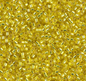 Silver-Lined Yellow Miyuki Delica Beads 10/0 (0145V)