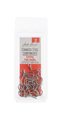 John Bead 20pcs (14mm) Stainless Steel Earring Fish Hook