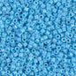 Matte Opaque Sky Blue AB Miyuki Delica Beads 10/0 (0879V)
