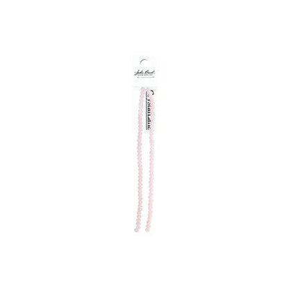 4x6mm Rondelle Strand pink