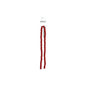 Rondelle 2 Strand 7in (apx58pcs) 6x8mm Opaque Red