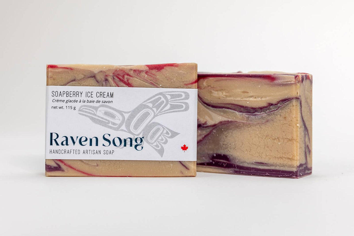 Soapberry Ice Cream Soap | Mountain Air + Spruce + Berries