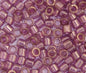 15/0 Delica  Rd Amathyst Trans Gold Luster  5.2gms
