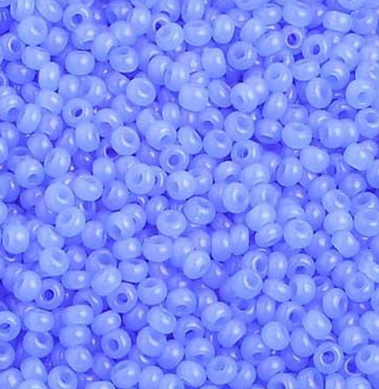 10/0 Blue Alabas Czech Seed Bead 45g