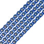 Rhinestone Banding 1yd 1row ss8 Royal Blue Casing/ Crystal