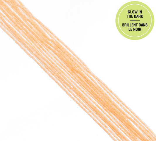 Cylin Bead 11/0 approx.23g Hank Glow in Dark - Orange (1148H)