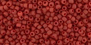 11/0 TOHO Red Opaque matt