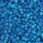 11/0 apx.22g Capri Blue Transparent AB Matte (0149FRV)