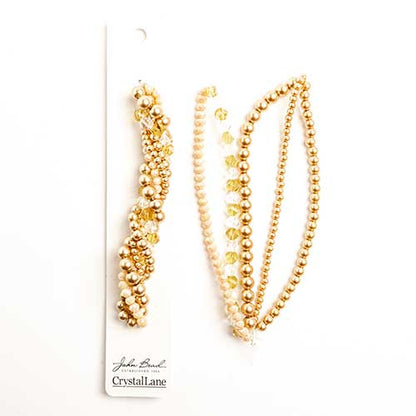 27290100-42 Twisted Bead Strands Butterfly Weed