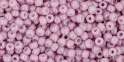 11/0 Toho pale mauve op lus