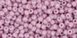 11/0 Toho pale mauve op lus