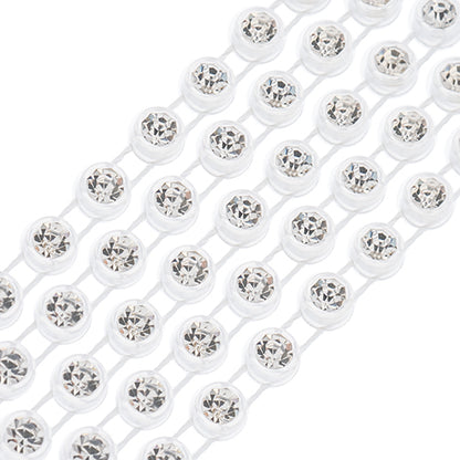 Rhinestone Banding 1yd 1row ss10 Transparent Casing/ Crystal