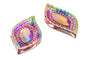 15x30mm NavettePiikki  Pink Ab