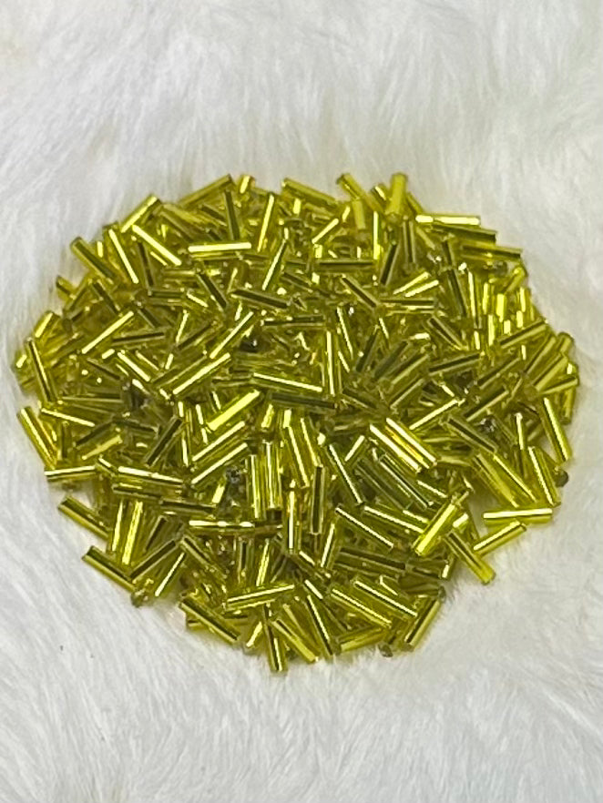 7mm lime/yellow bugle
