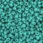 11/0 Green turquoise op 23g (0412V)