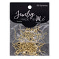 Assorted Gold French Ear wire 56pc