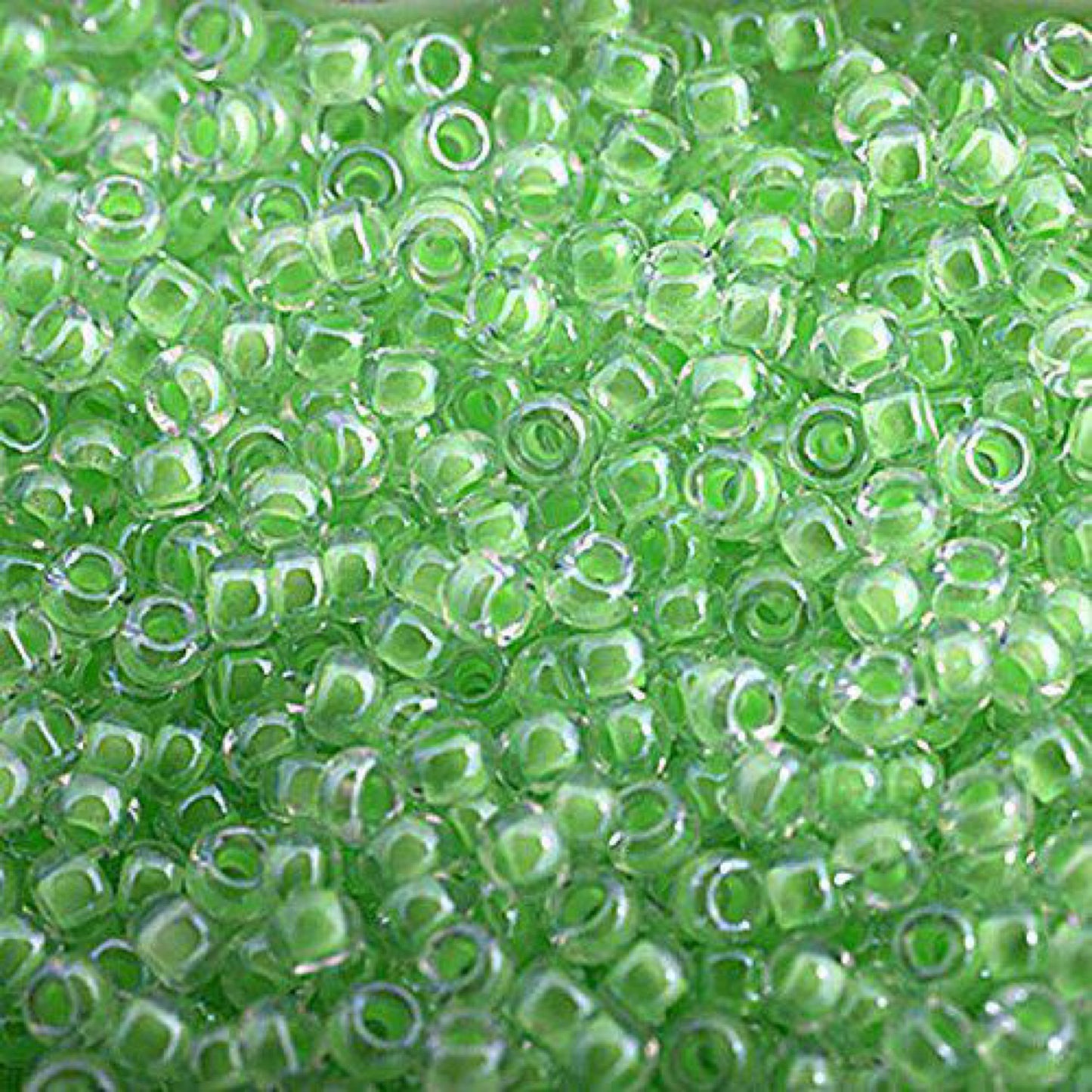 11/0 apx.22g Lime Green Luminous Neon C/L  (1120V)