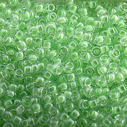 11/0 apx.22g Lime Green Luminous Neon C/L  (1120V)