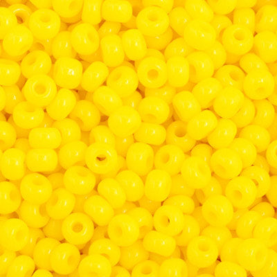 11/0 Opaque Lemon Yellow 23g (66434916V)