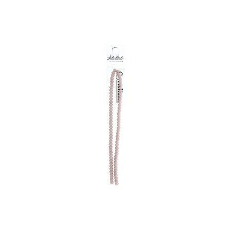 Rondelle 2 Strand 7in (apx78pcs) 4x6mm Opaque Mauve