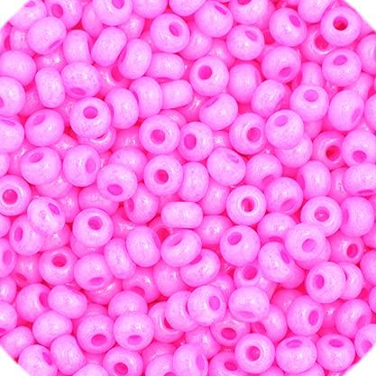11/0 Vial Opaque Rose Dyed apx24g (66435001V)