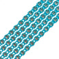 Rhinestone Banding 1yd 1row ss8 Aqua Casing/ Crystal