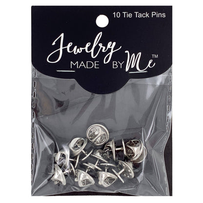 Butterfly Clutch Tie Tacks with Back 10pc
