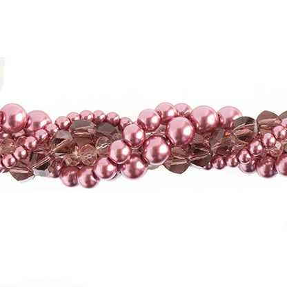 27290100-33 Twisted Bead Chrysanthemum