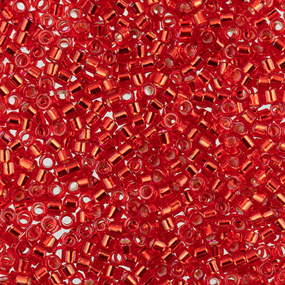 11/0 red S/L dyed 5.2g (0602V)