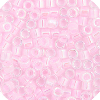 11/0 5.2g vial Pale Pink Lined-Dyed (0055V)
