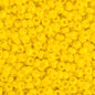 11/0 - Yellow Opaque 250gms Bulk Bag (0404)