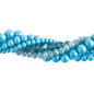 27290100-25 Twisted Bead Strands Bird Bill Dayflower