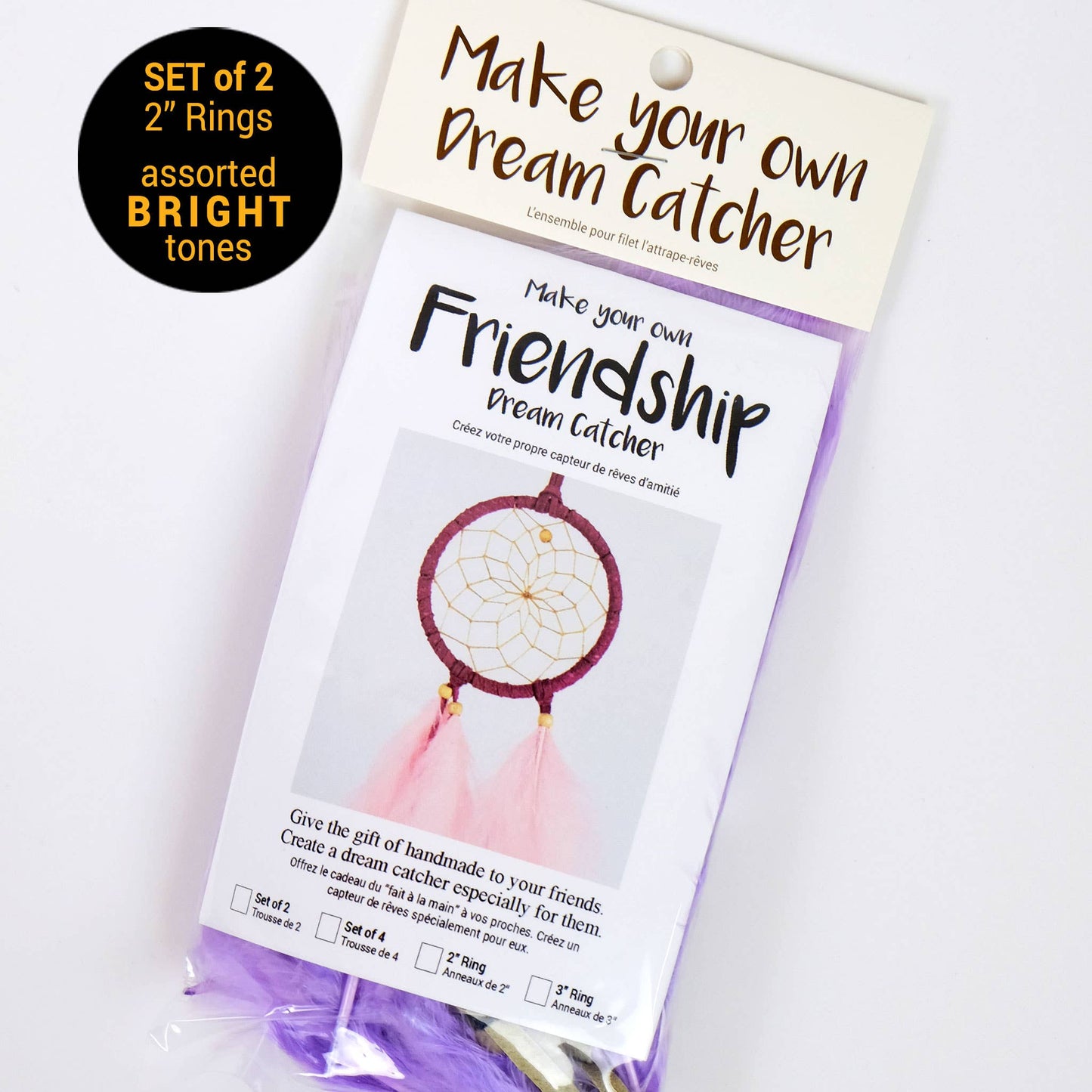 Dream Catcher 2" Friendship Kit - Bright