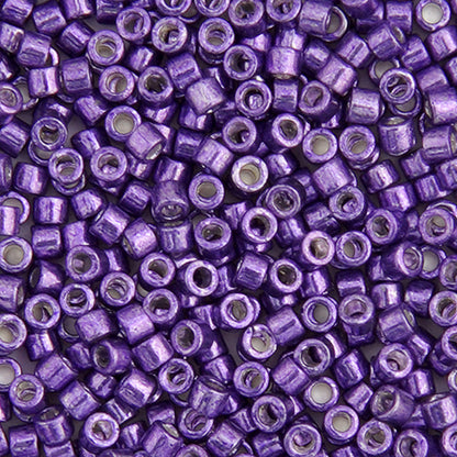11/0 5.2g Vial Dark Lilac Opaque Glavanized-Dyed (0430V)
