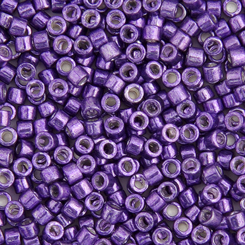 11/0 5.2g Vial Dark Lilac Opaque Glavanized-Dyed (0430V)