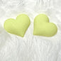 Yellow heart pastel cabs 27 mm