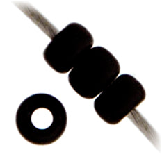 Miyuki Seed Beads 6/0 22g Tube Black Matte (0401FV)