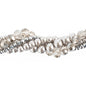 27290100-17 Twisted Bead Strands Silver Brunia