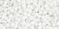 11/0 toho white op