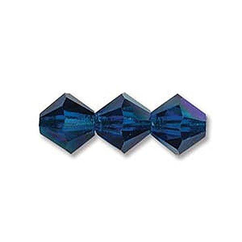 Capri Blue Preciosa Crystal Bicone Beads