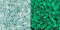 11/0 GITD Blue/Green