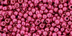 11/0 TOHO Hot pink galvanized